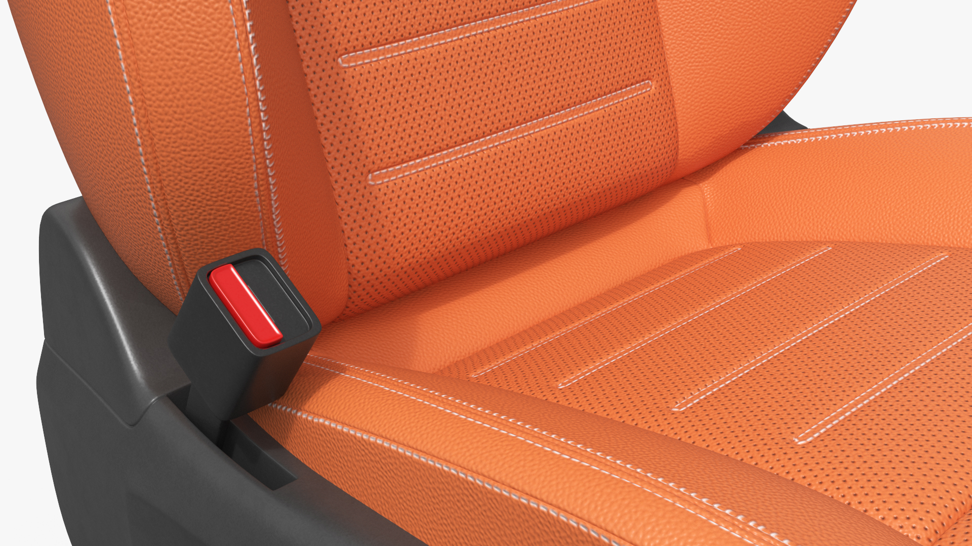 Contoured Vehicle Driver Seat Brown, view 7