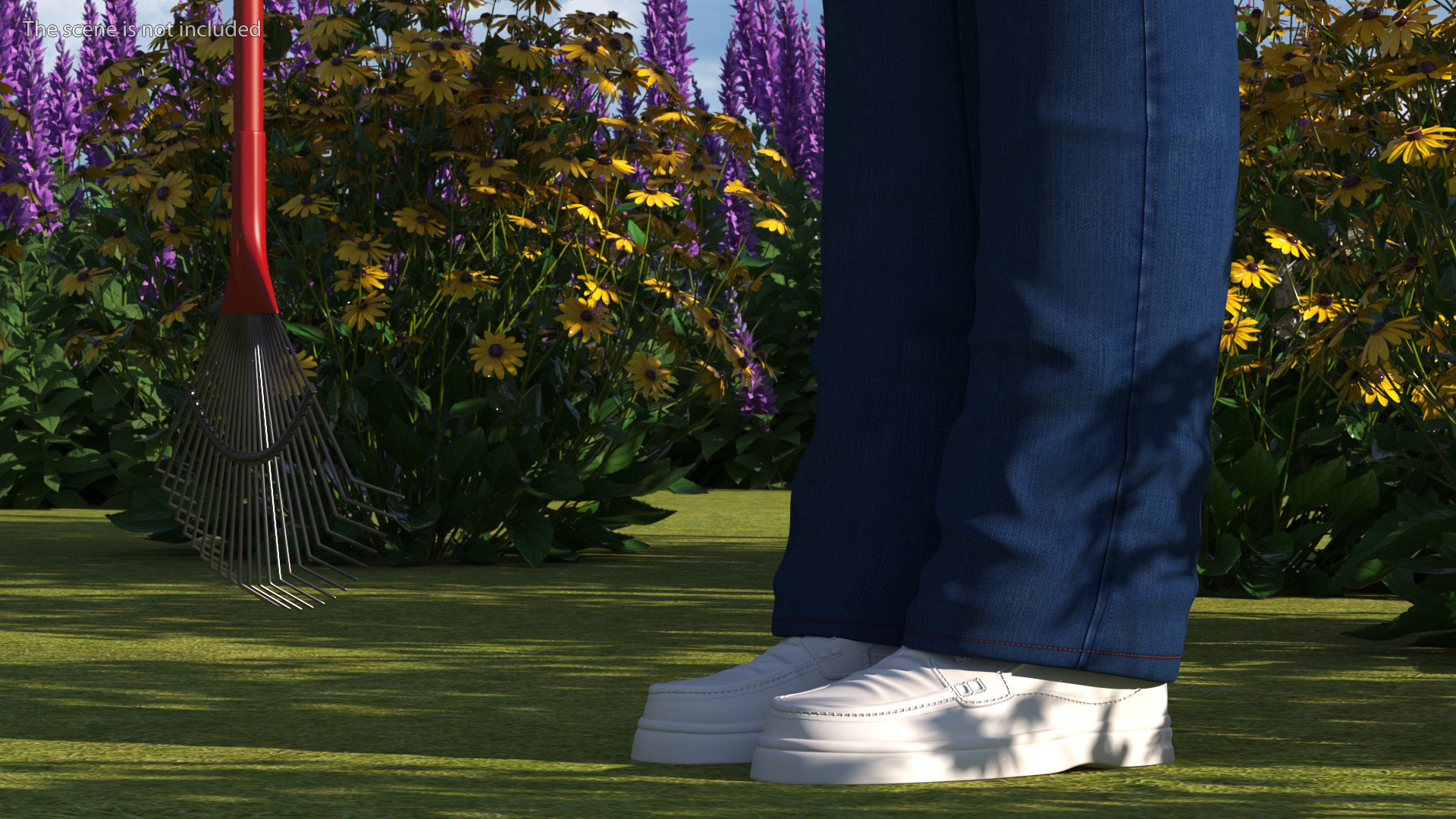 3D Gardener Clothes Set for Men model