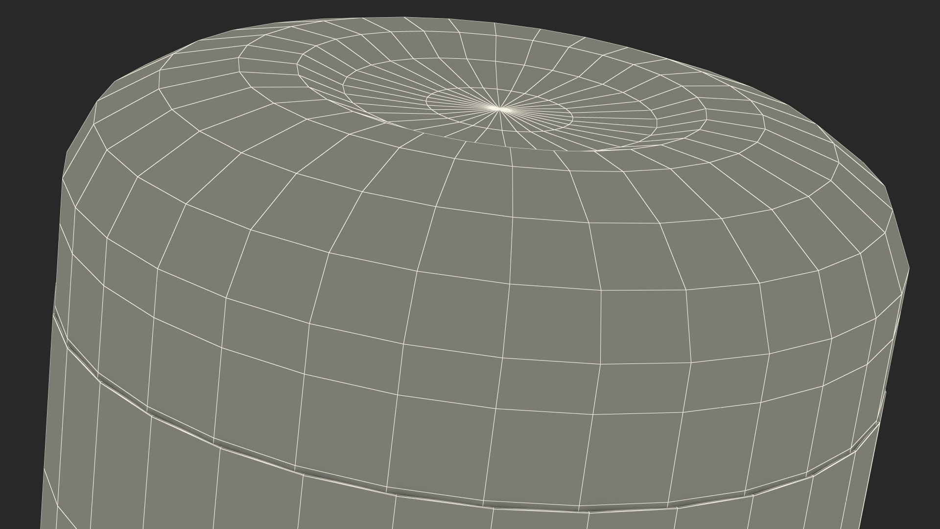 Omega3 Plastic Jar Blank 3D model