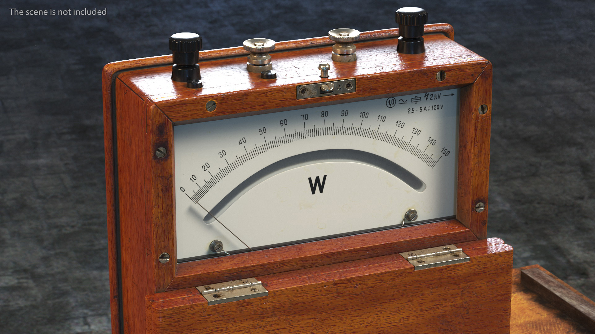 3D model Retro Portable Watt Meter