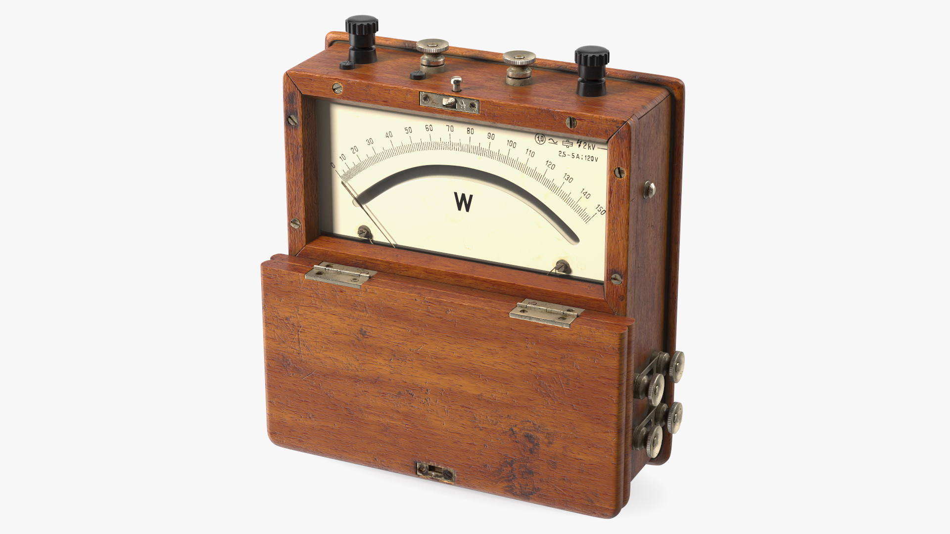 3D model Retro Portable Watt Meter