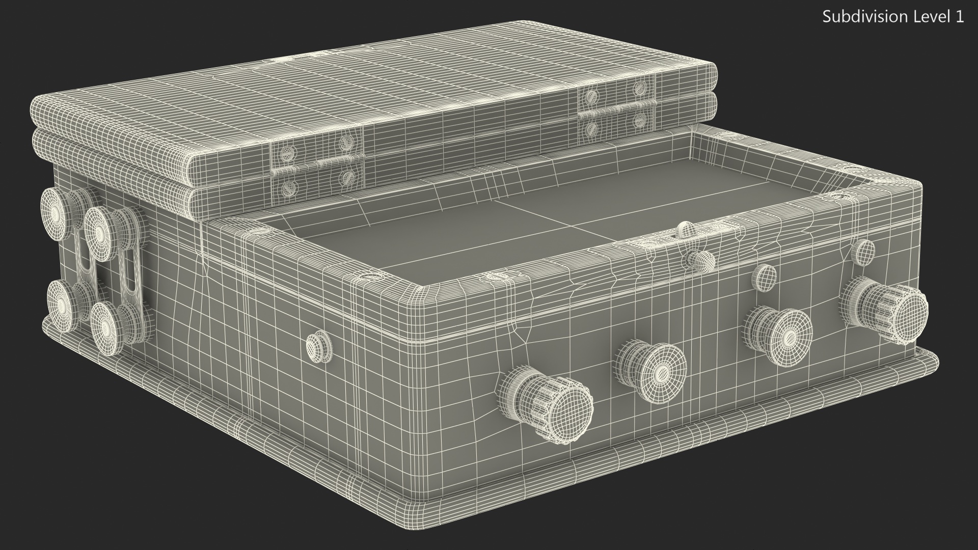 3D model Retro Portable Watt Meter
