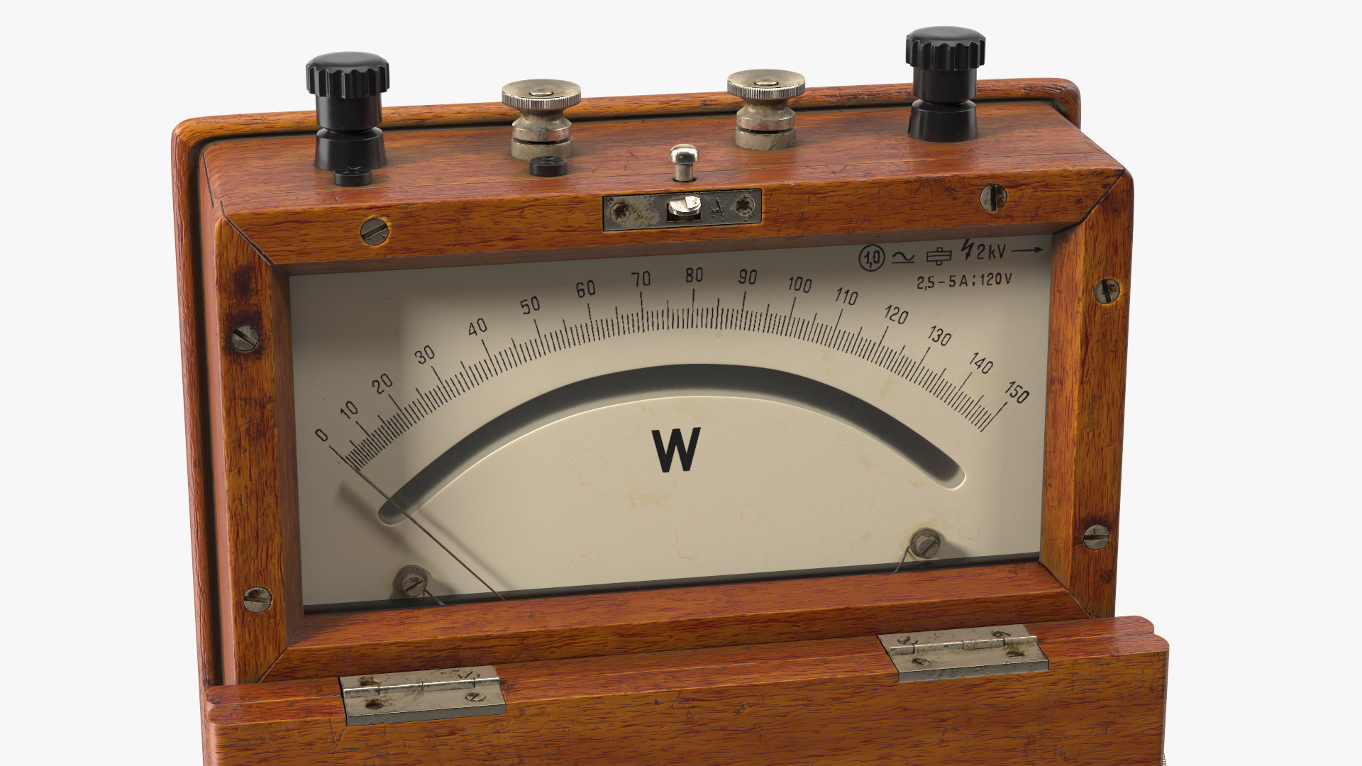 3D model Retro Portable Watt Meter