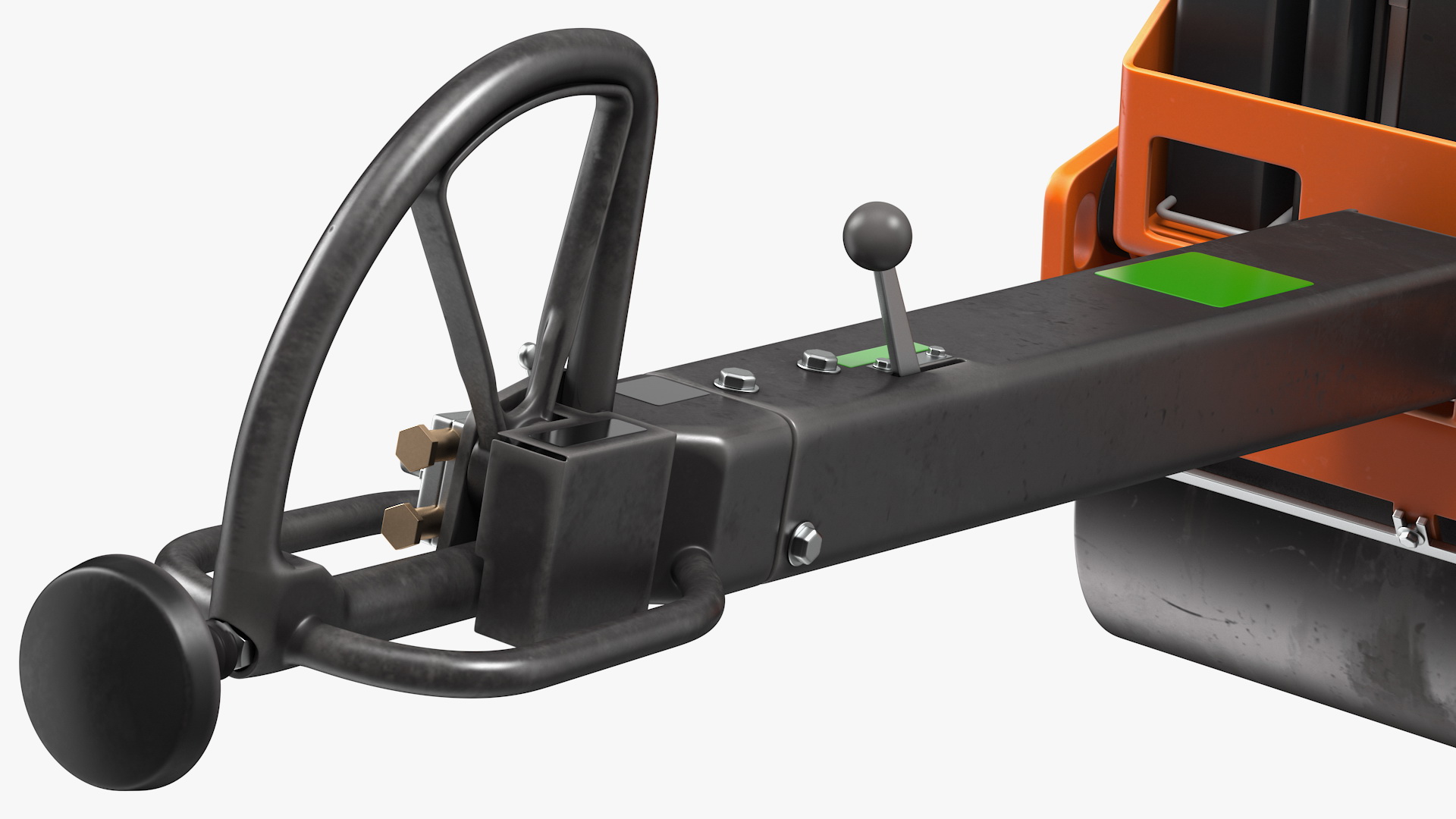 3D Construction Machine Double Roller Rigged