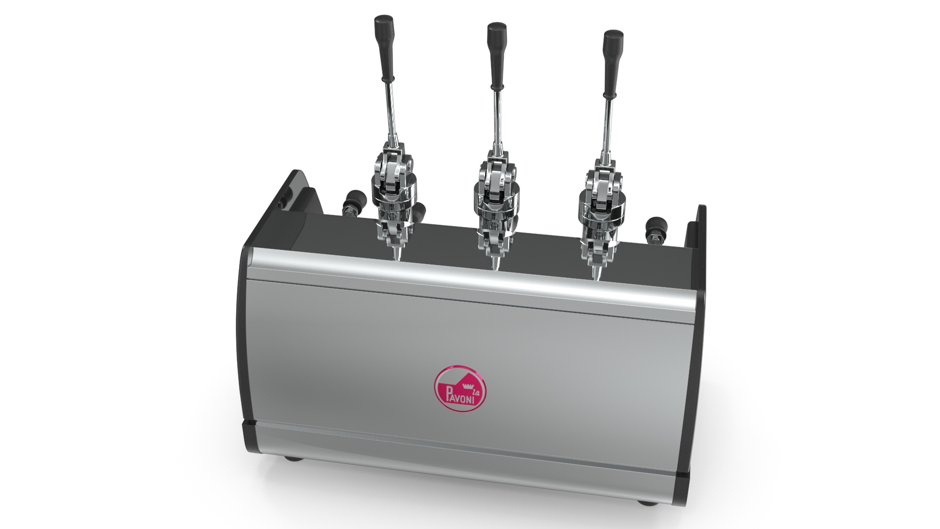 La Pavoni Commercial Espresso Machine BAR T 3L Black 3D