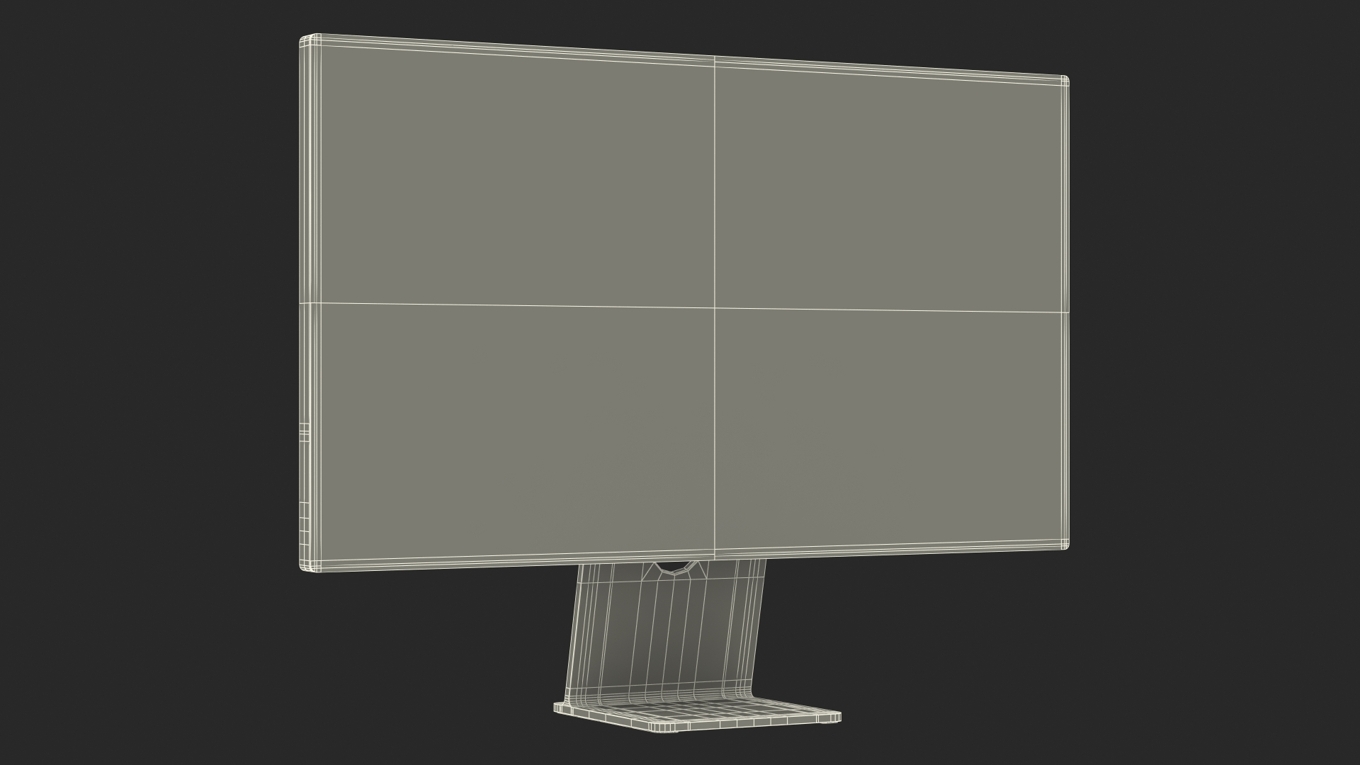 3D Display Adjustable Stand Off model