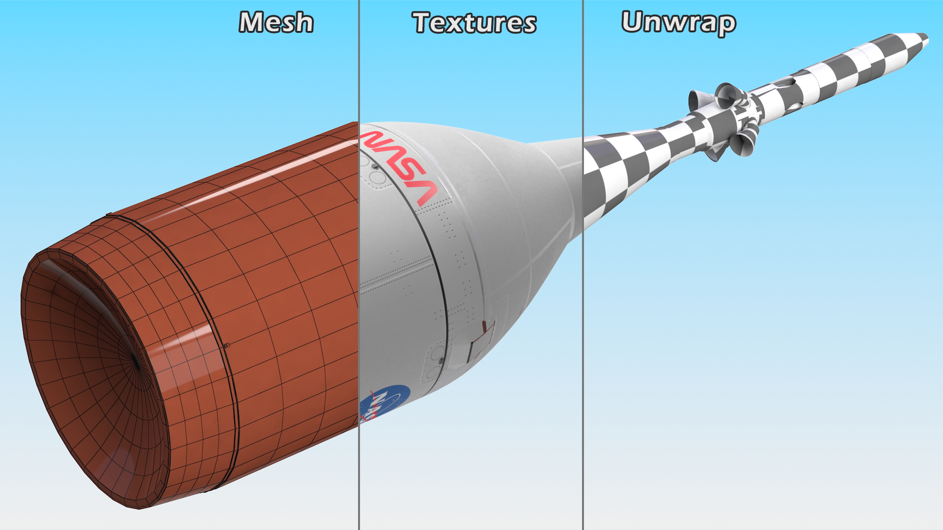 NASA Orion Multi-Purpose Crew Vehicle 3D
