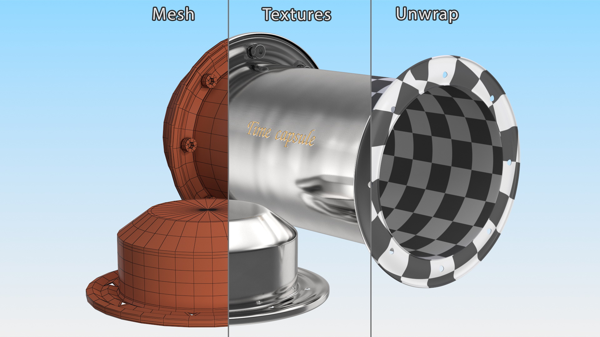 Time Capsule Open 3D