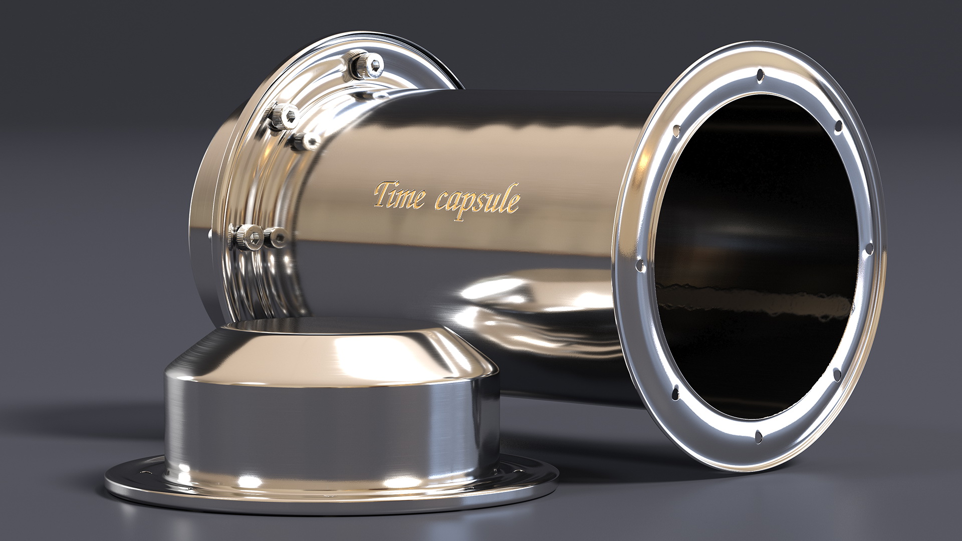 Time Capsule Open 3D