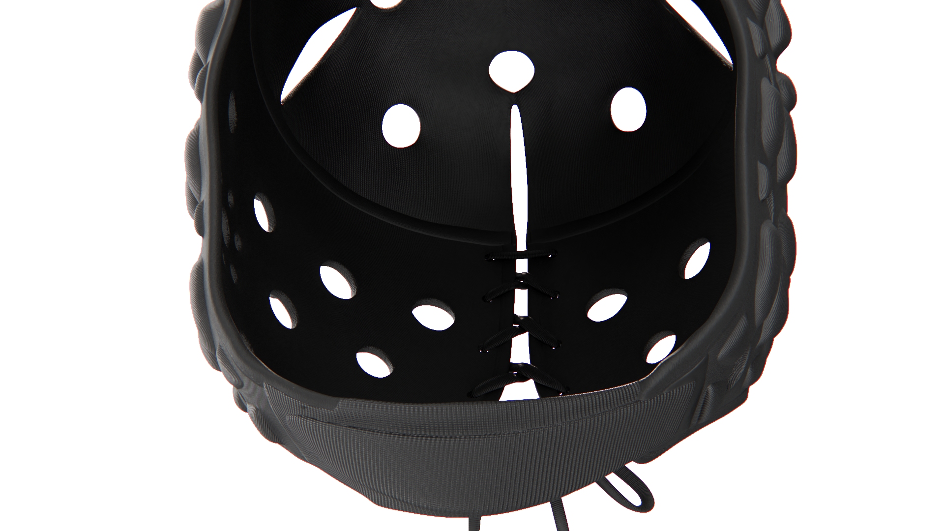 3D Rugby Protective Helmet model