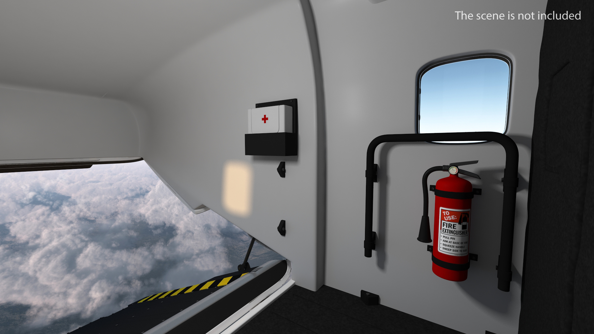 Civil Helicopter Generic 3D model
