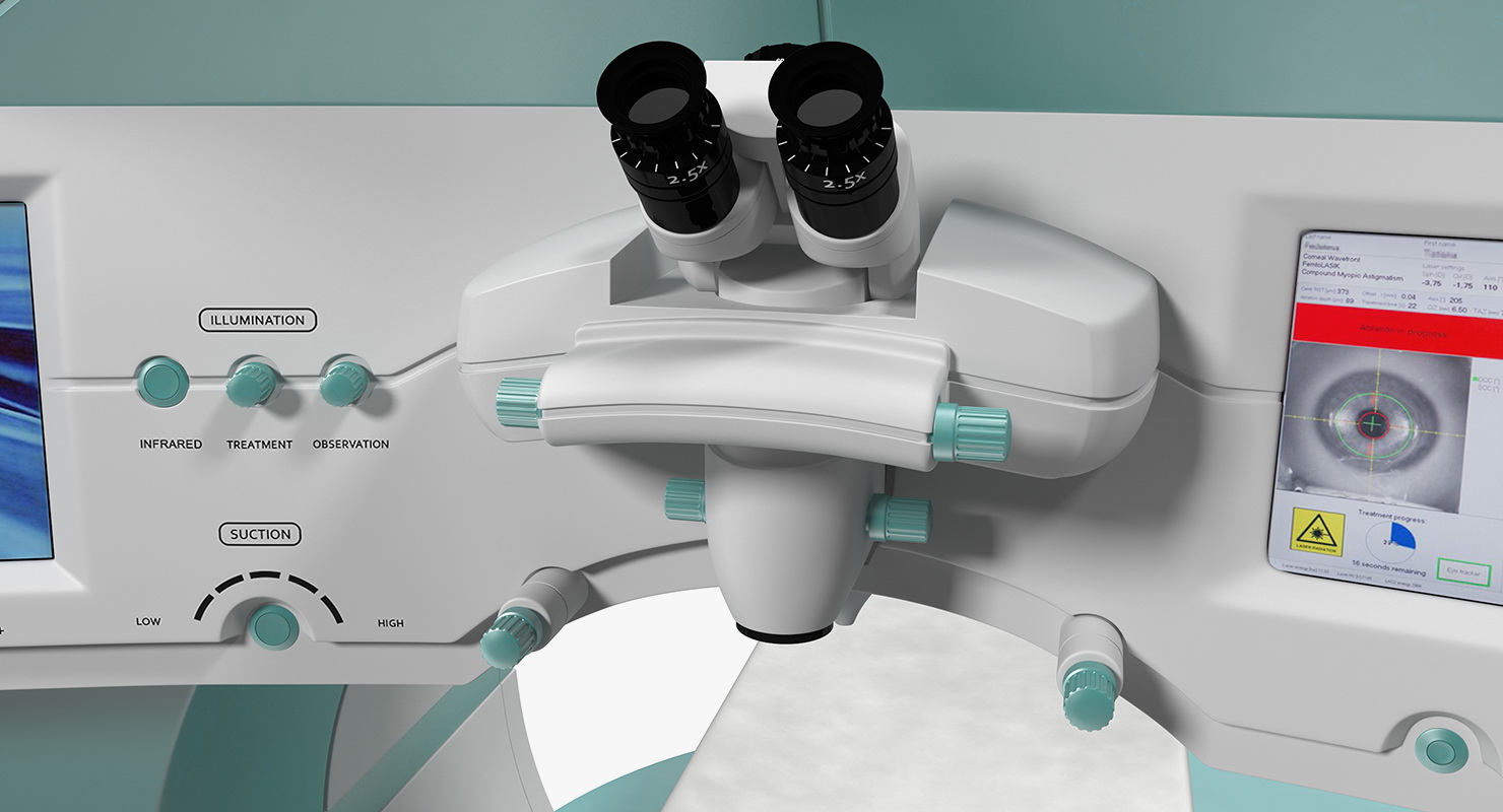 3D model Laser Vision Correction System