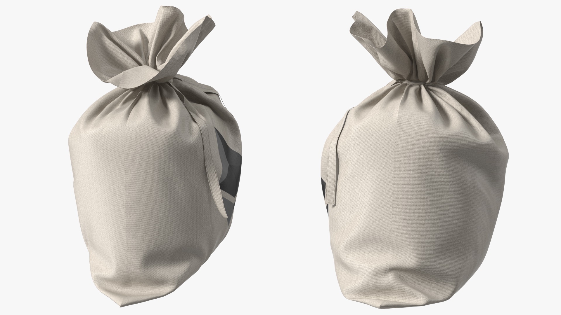 3D Money Bag Ethereum model