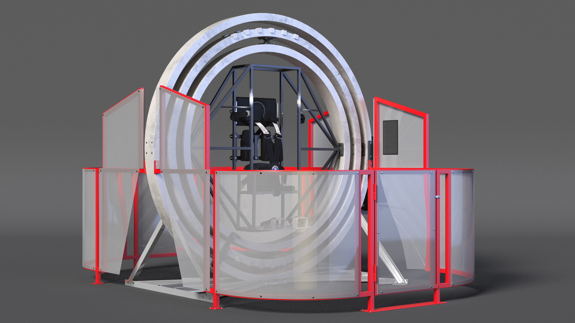 3D Astronaut Multi Axis Trainer model