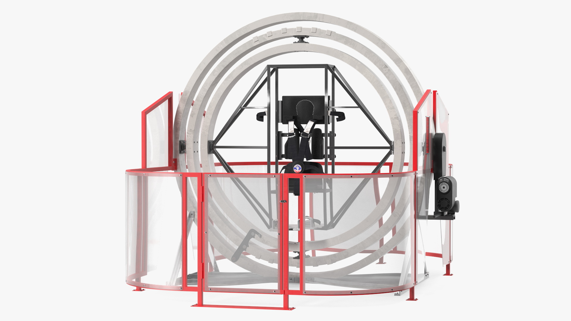 3D Astronaut Multi Axis Trainer model