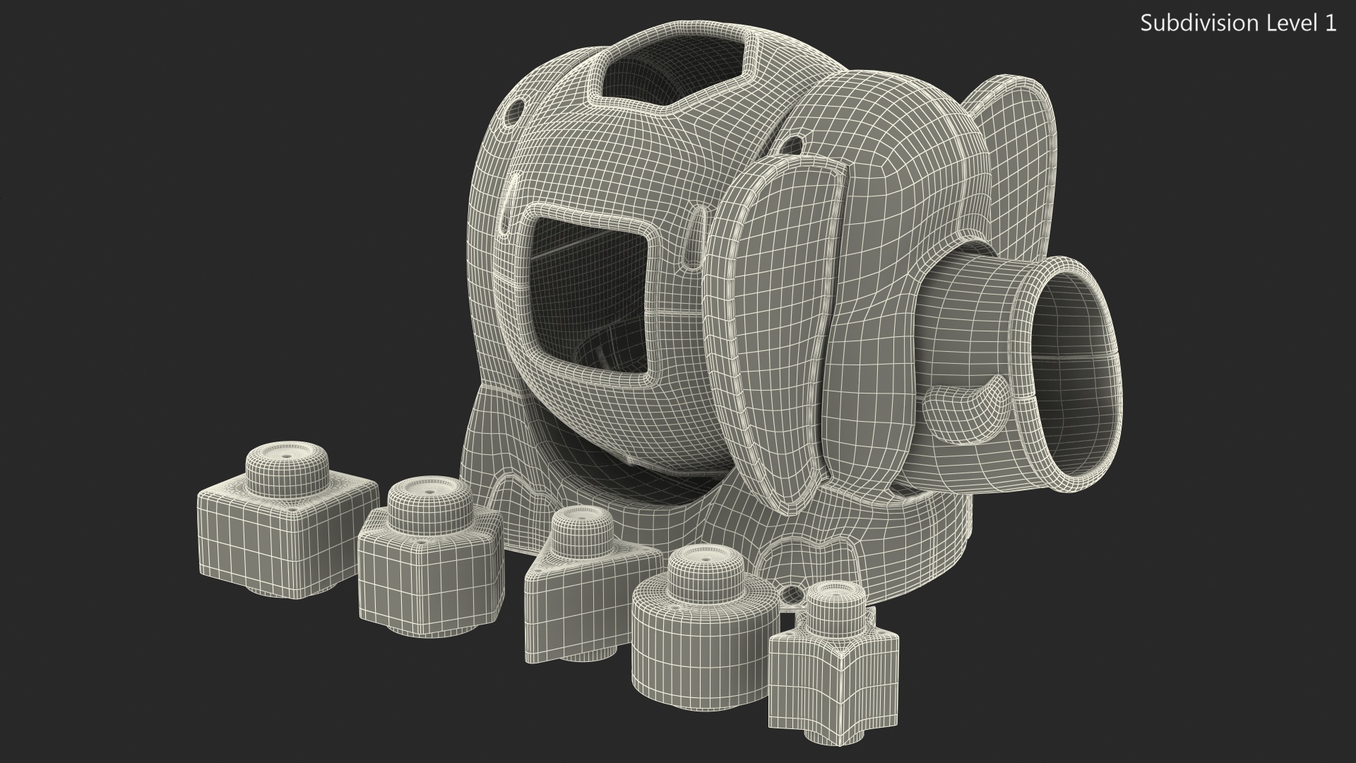 3D Jumbo Elephant Shape Sorter Toy