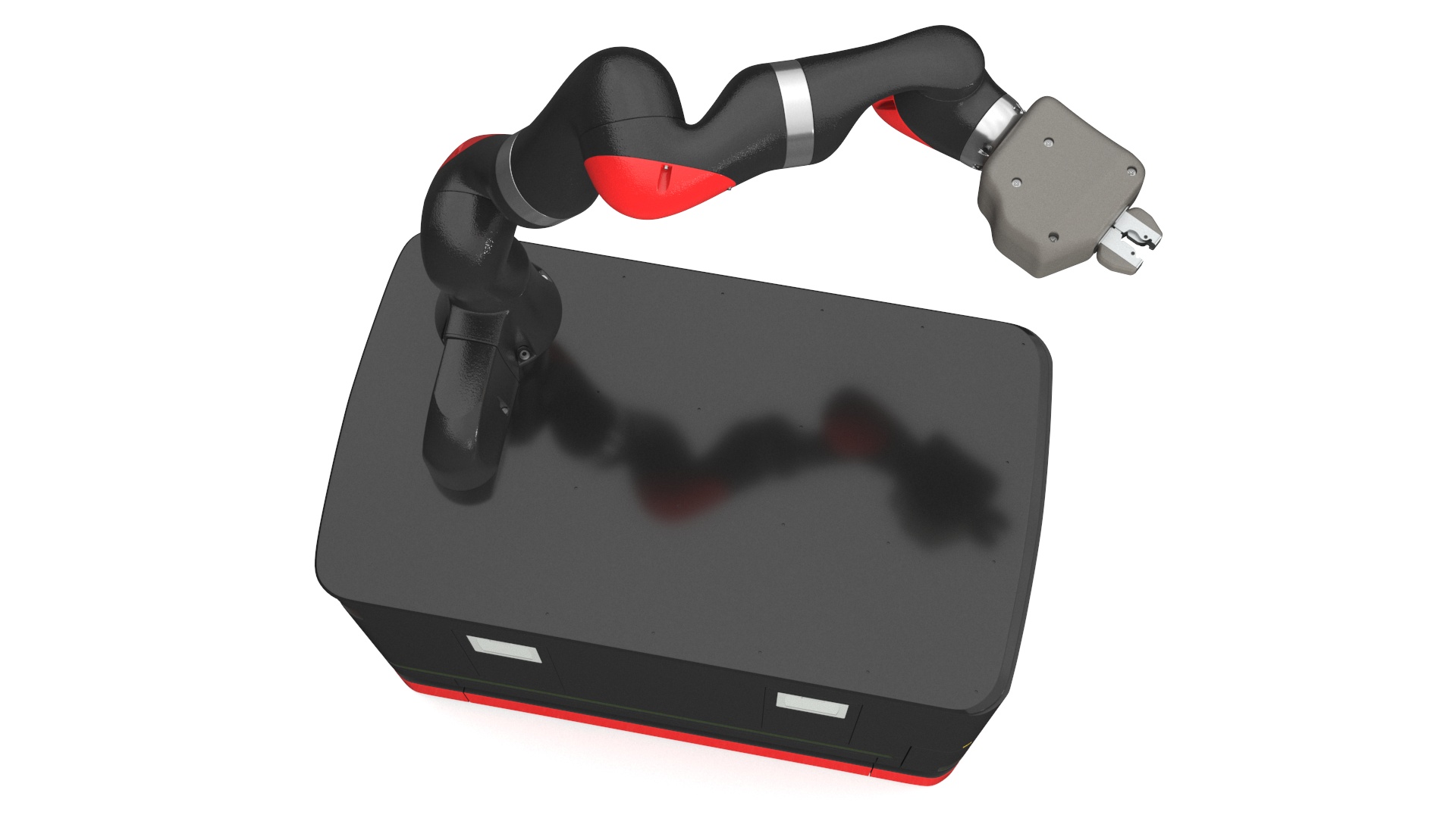 Autonomous Robot Hand with Manipulator Rigged for Maya 3D model