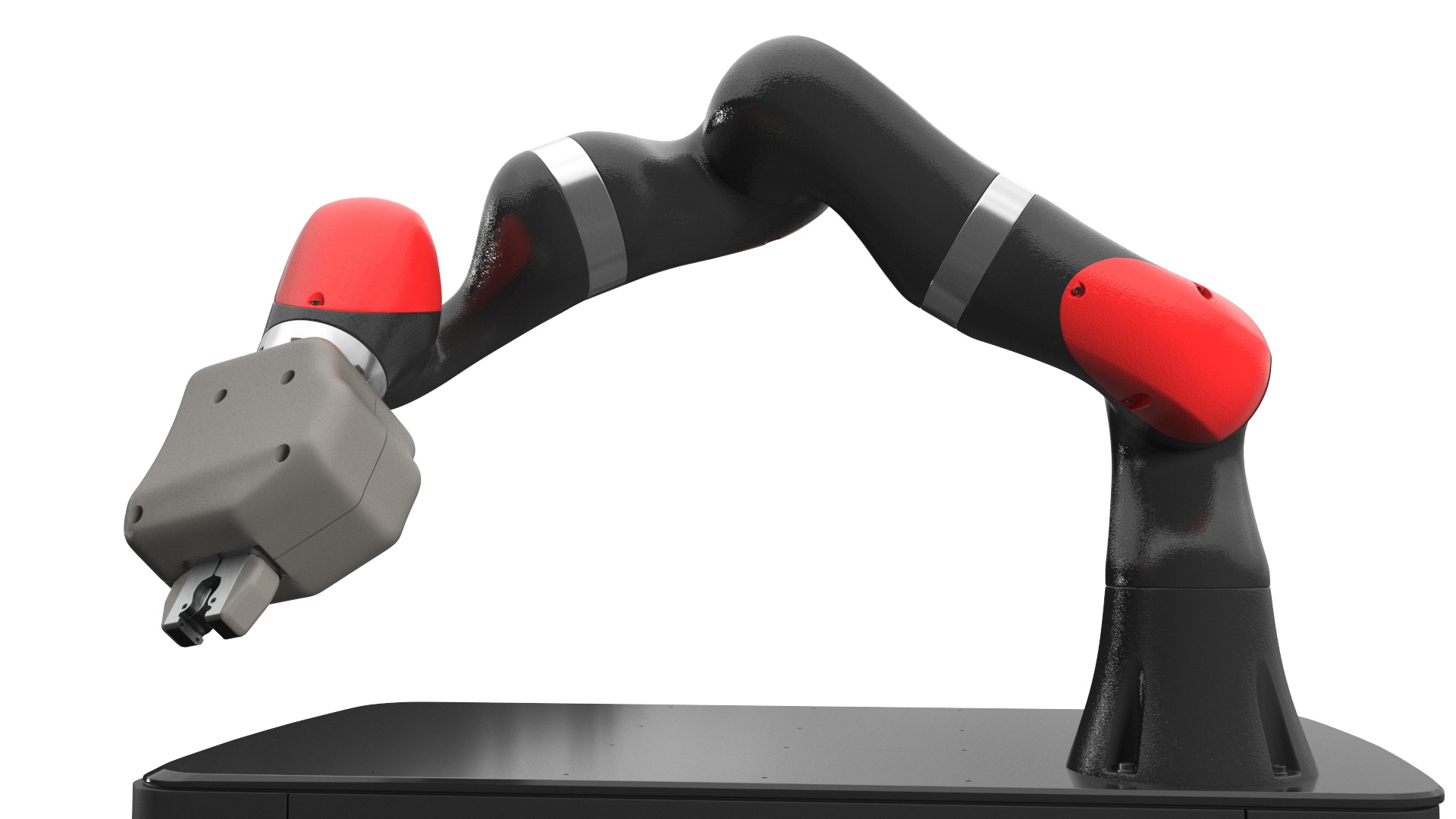 Autonomous Robot Hand with Manipulator Rigged for Maya 3D model