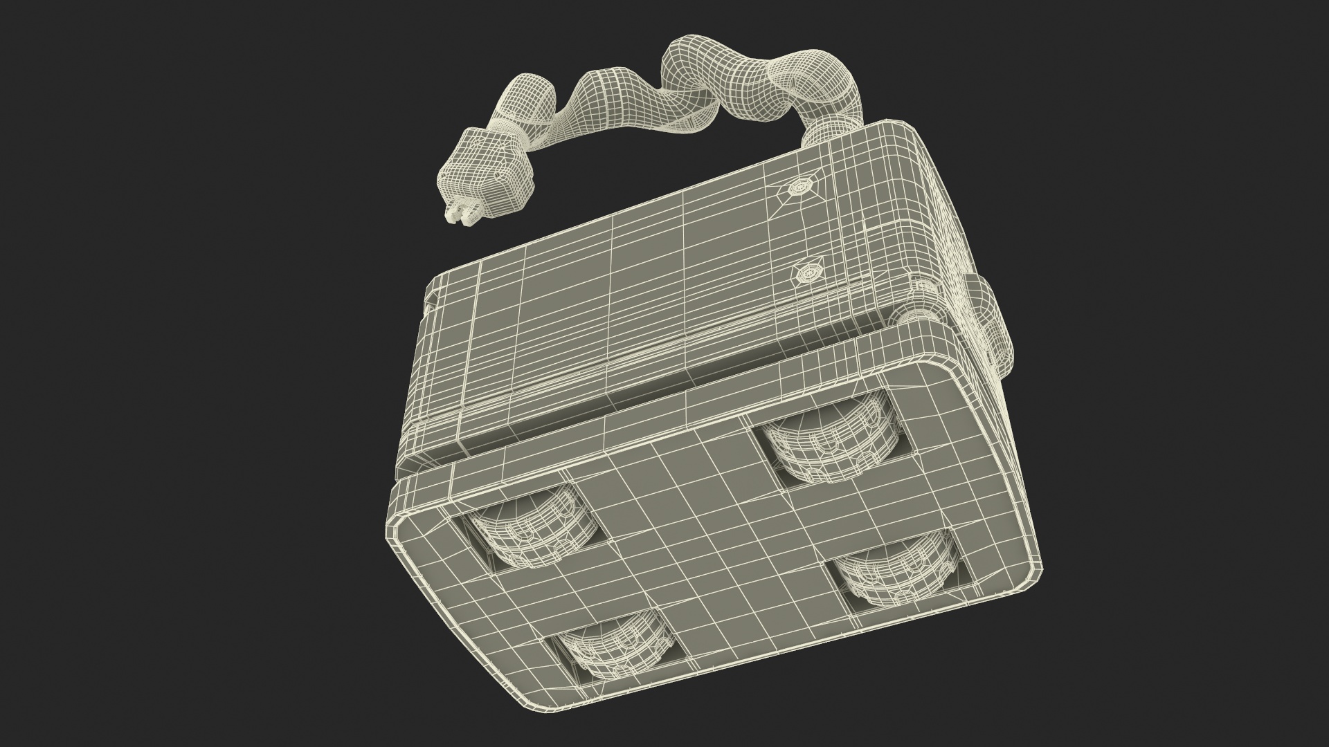 Autonomous Robot Hand with Manipulator Rigged for Maya 3D model