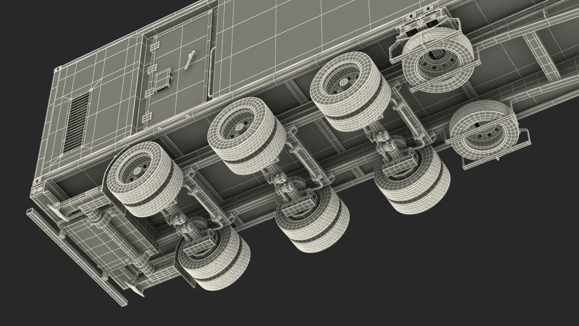 US Army Typhon Battery Operation Center 3D model