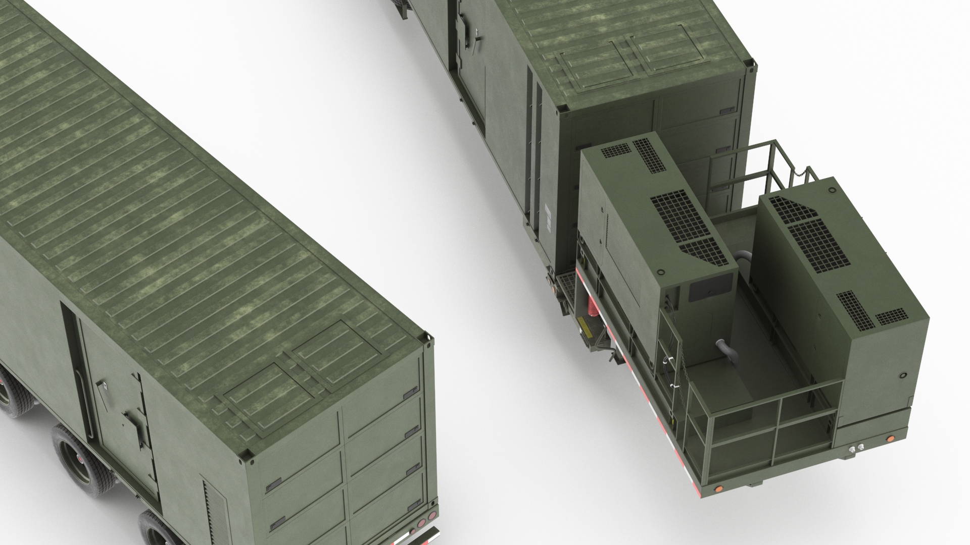 US Army Typhon Battery Operation Center 3D model