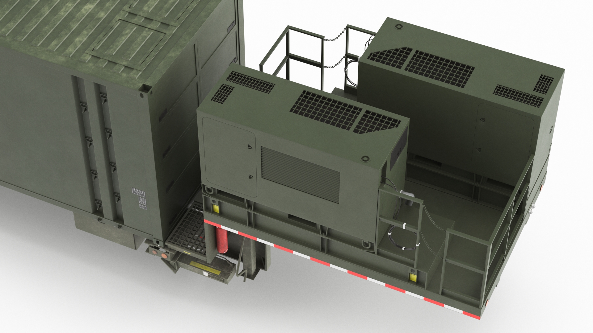 US Army Typhon Battery Operation Center 3D model