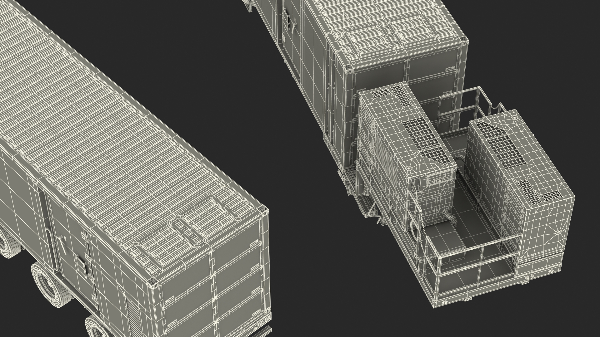 US Army Typhon Battery Operation Center 3D model