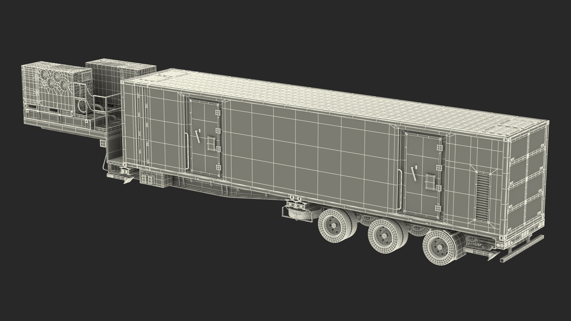 US Army Typhon Battery Operation Center 3D model