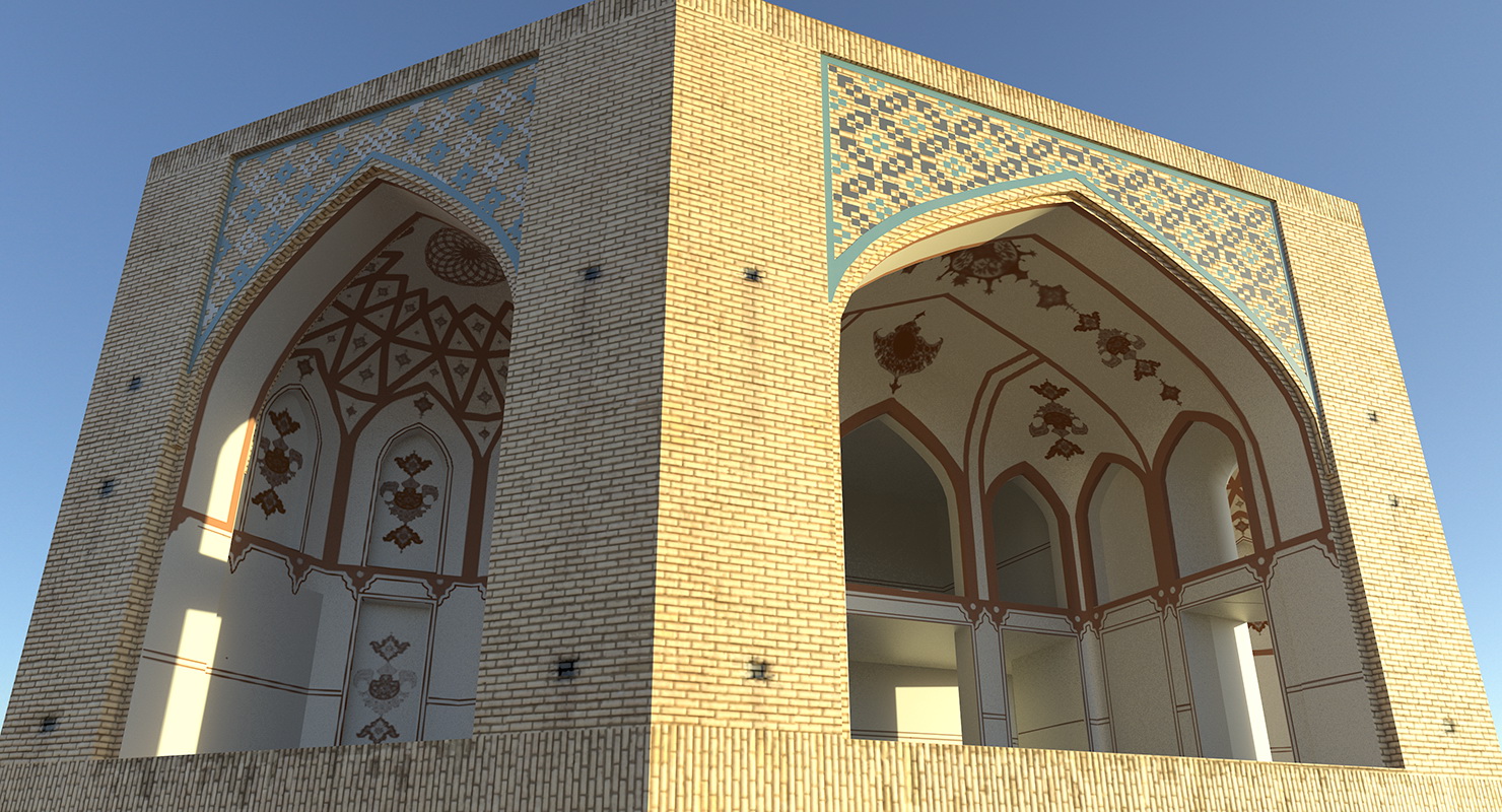 3D Persian Building