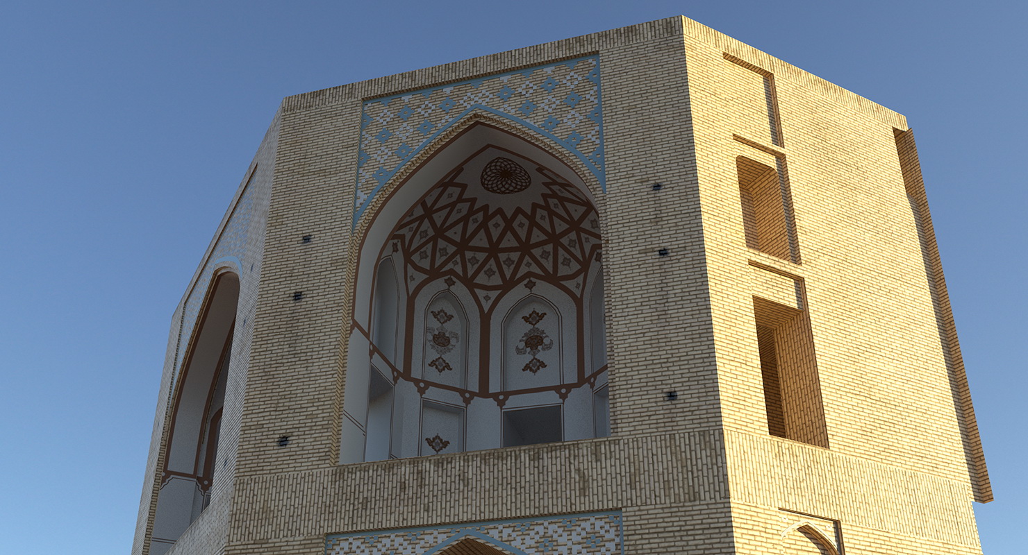3D Persian Building