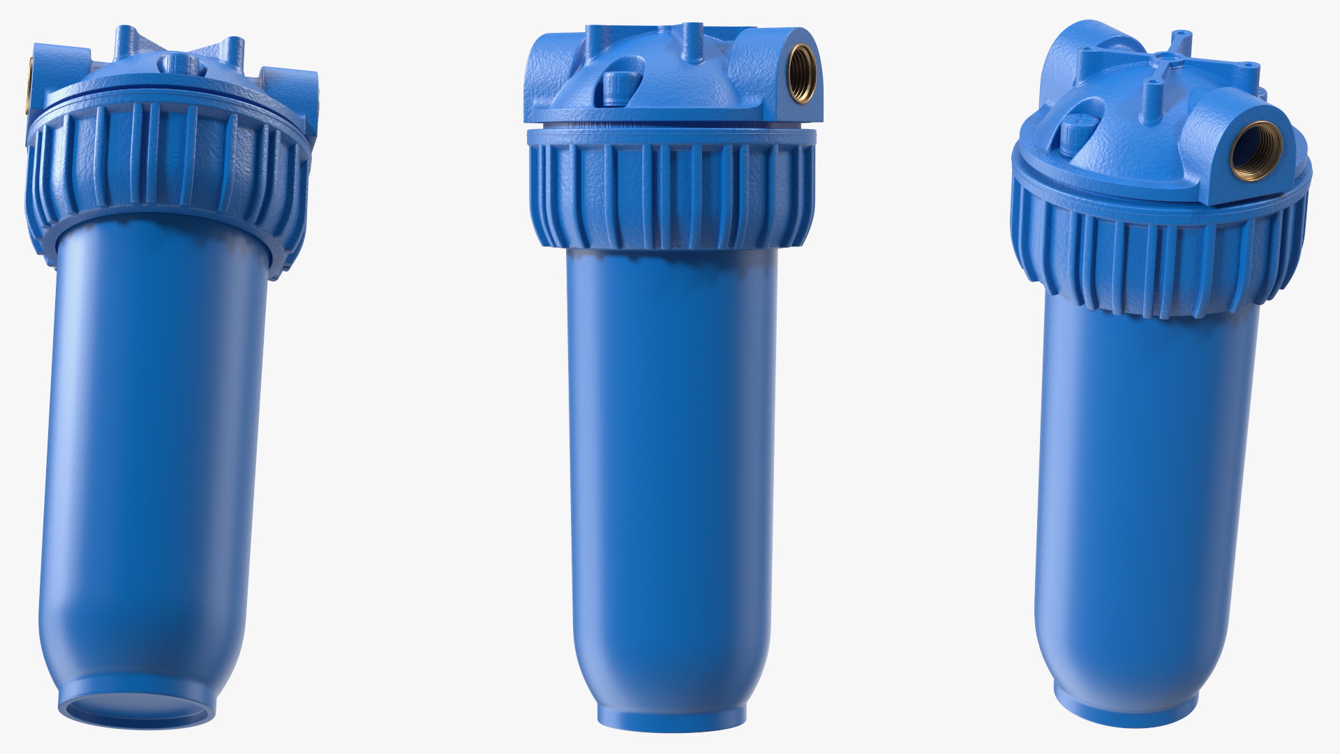 3D model Water Filter Housing Blue