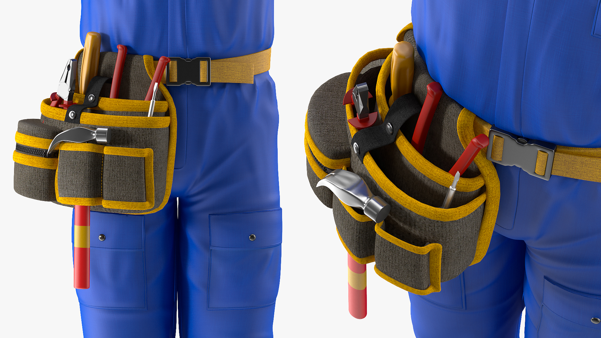 3D Electrician Rigged model
