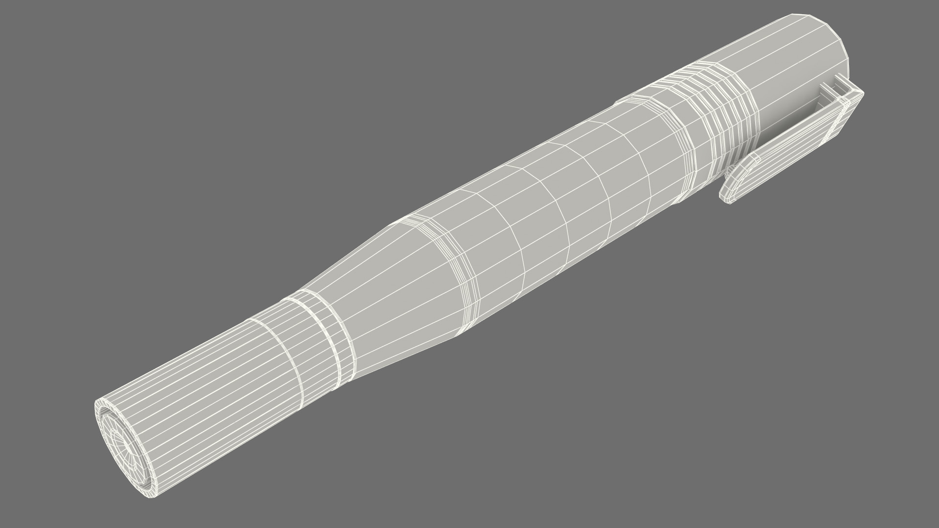 Double-Ended Marker 3D model