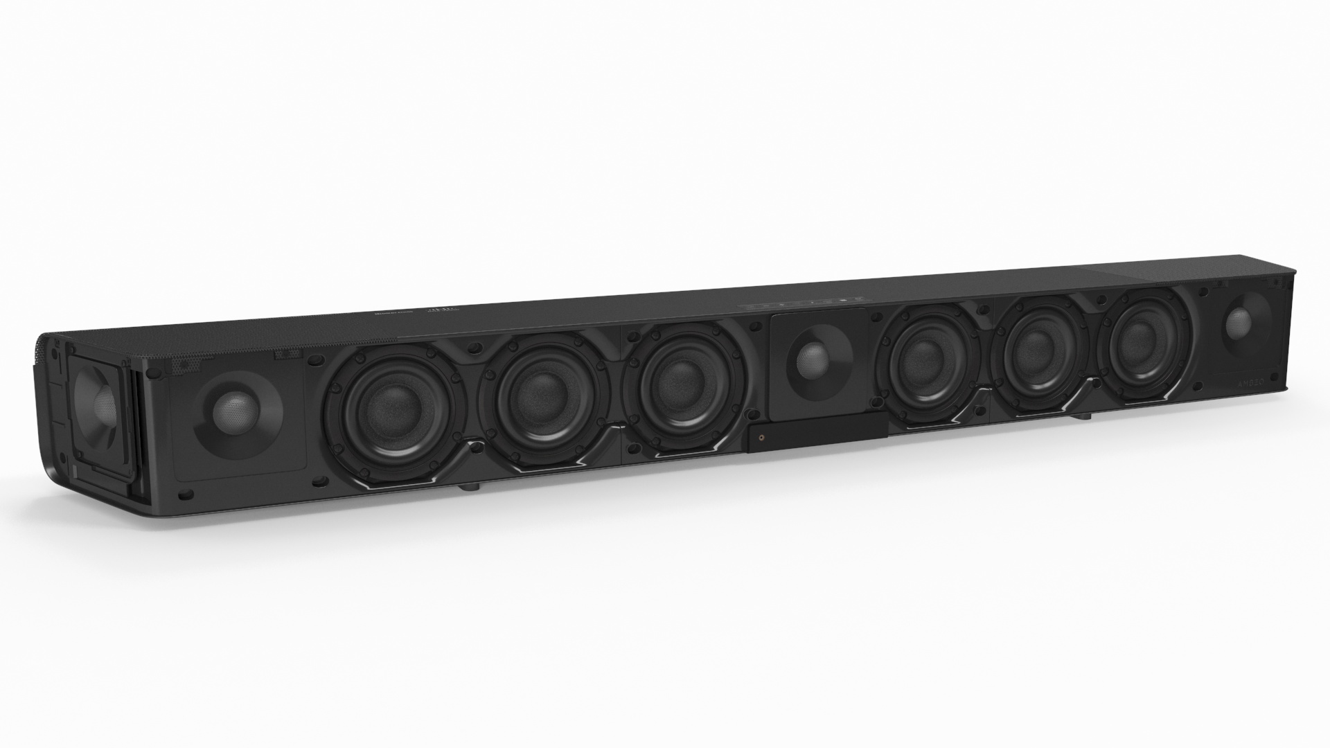 3D Modern Soundbar Speaker model