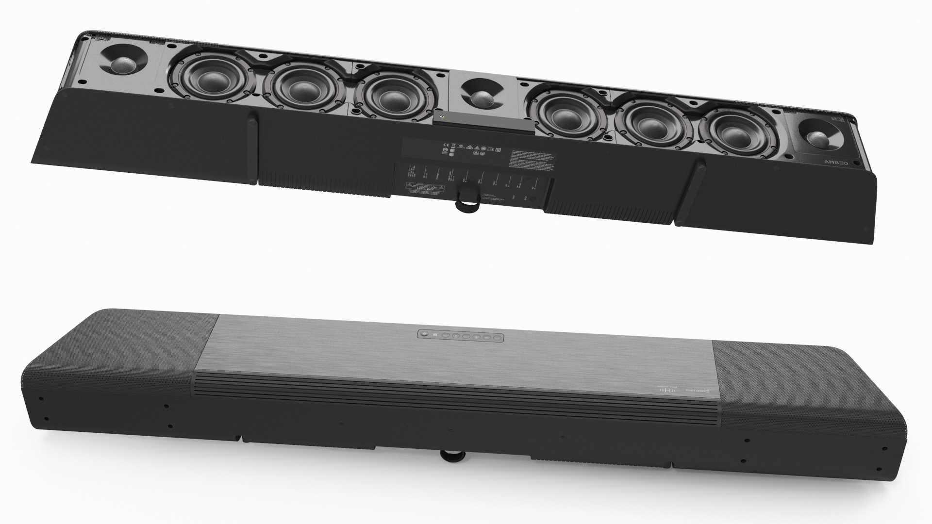 3D Modern Soundbar Speaker model