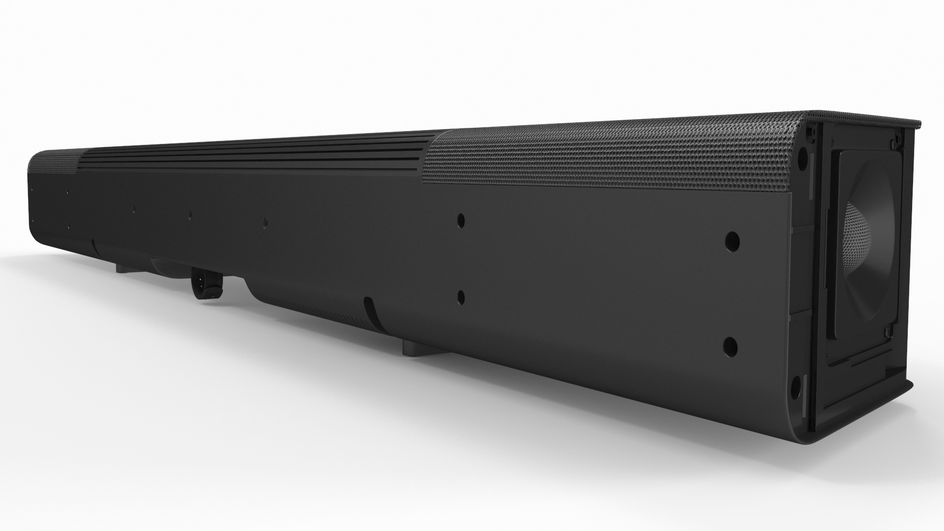 3D Modern Soundbar Speaker model
