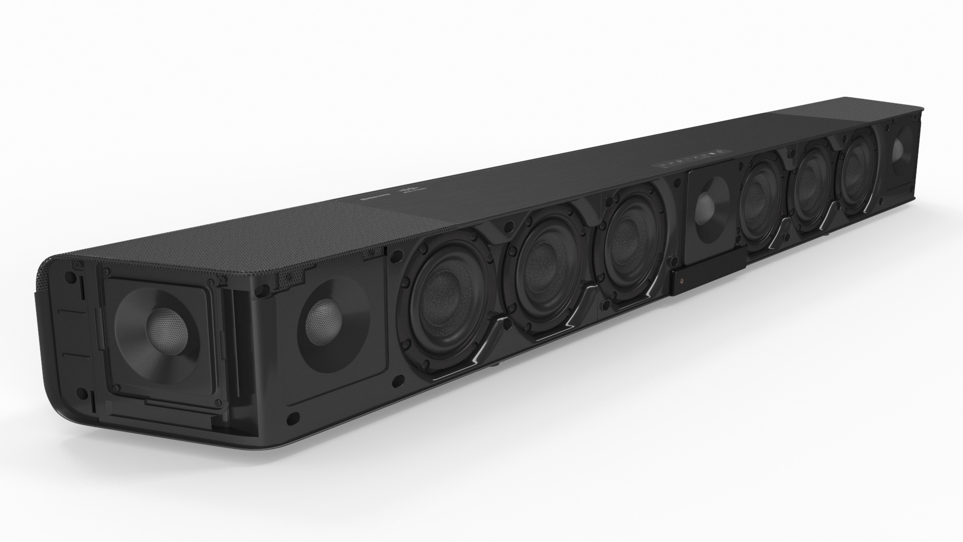 3D Modern Soundbar Speaker model