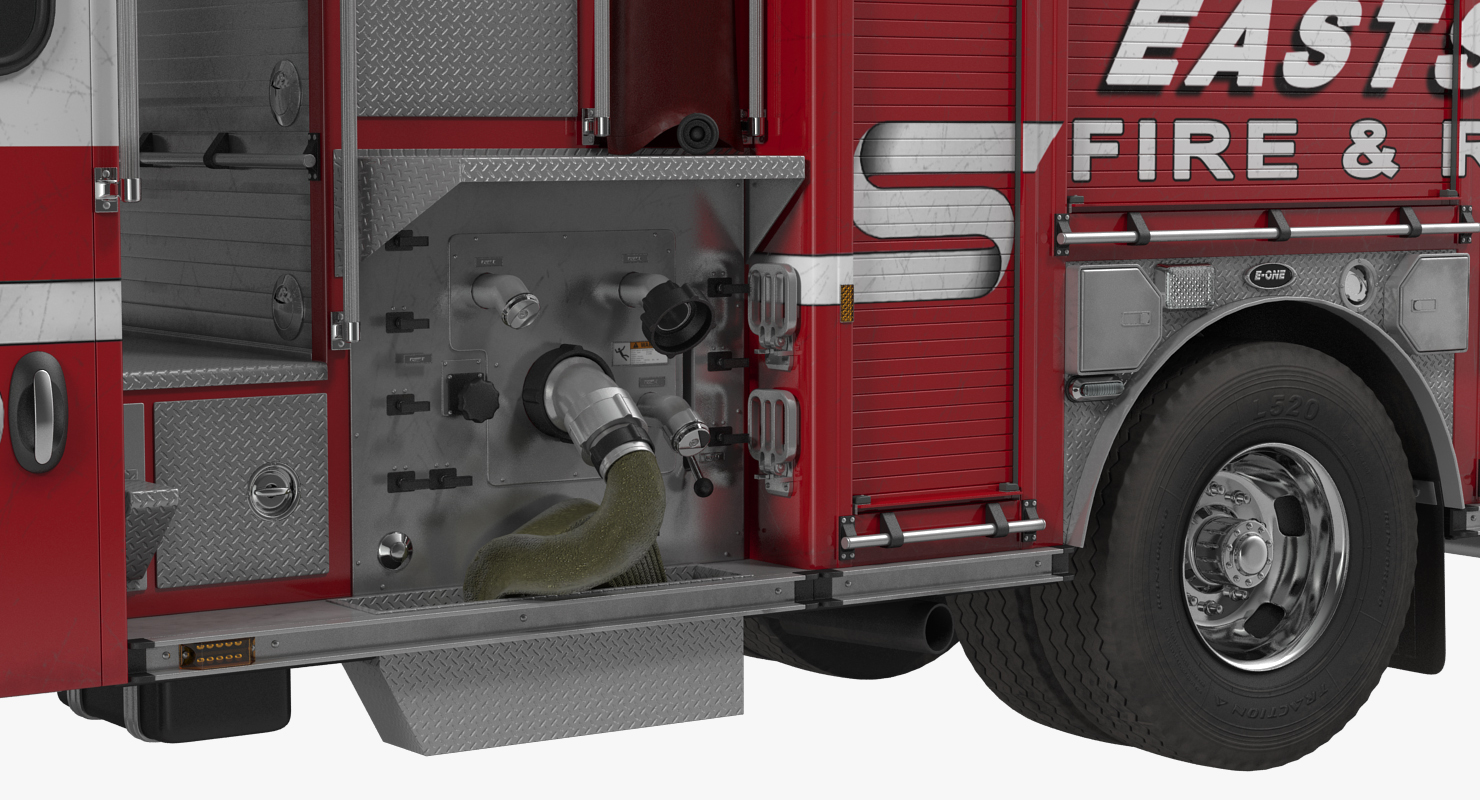 Eastside Fire Rescue E One Quest Pumper 3D model