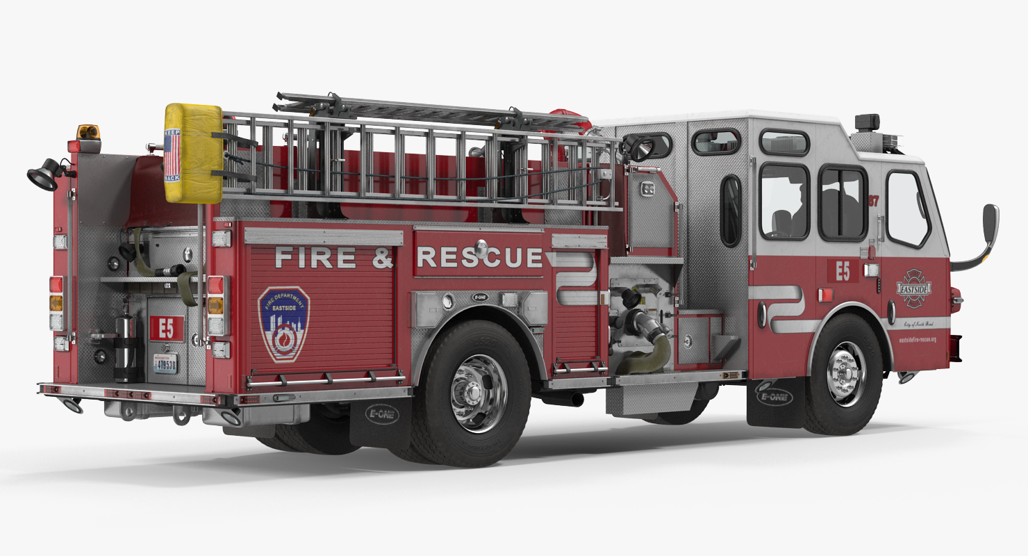 Eastside Fire Rescue E One Quest Pumper 3D model