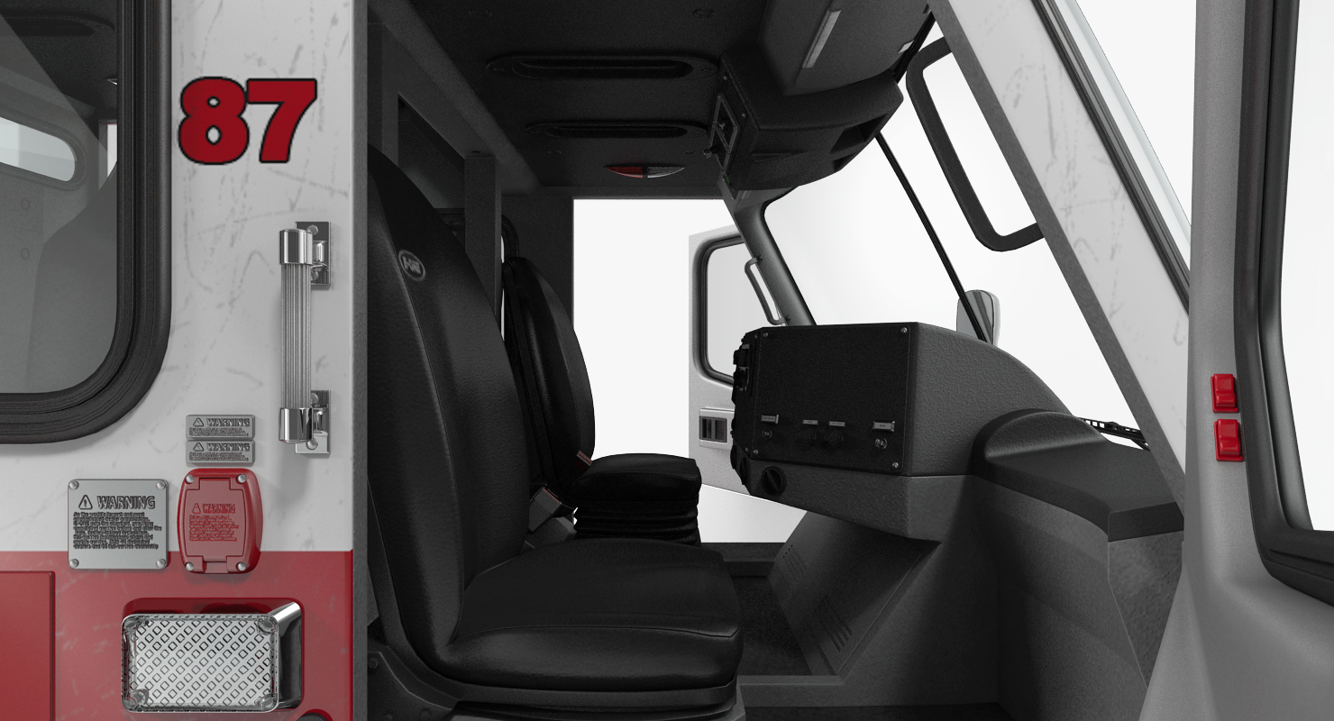 Eastside Fire Rescue E One Quest Pumper 3D model