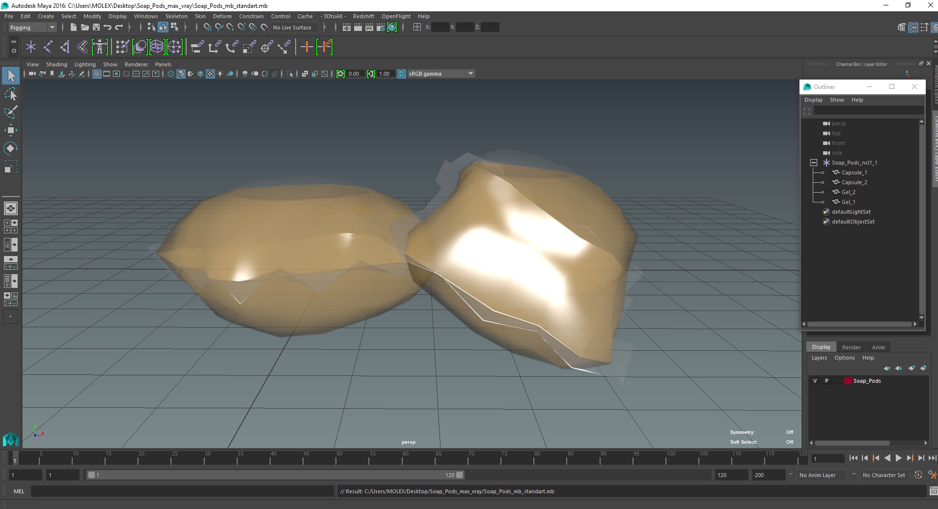 Soap Pods 3D model