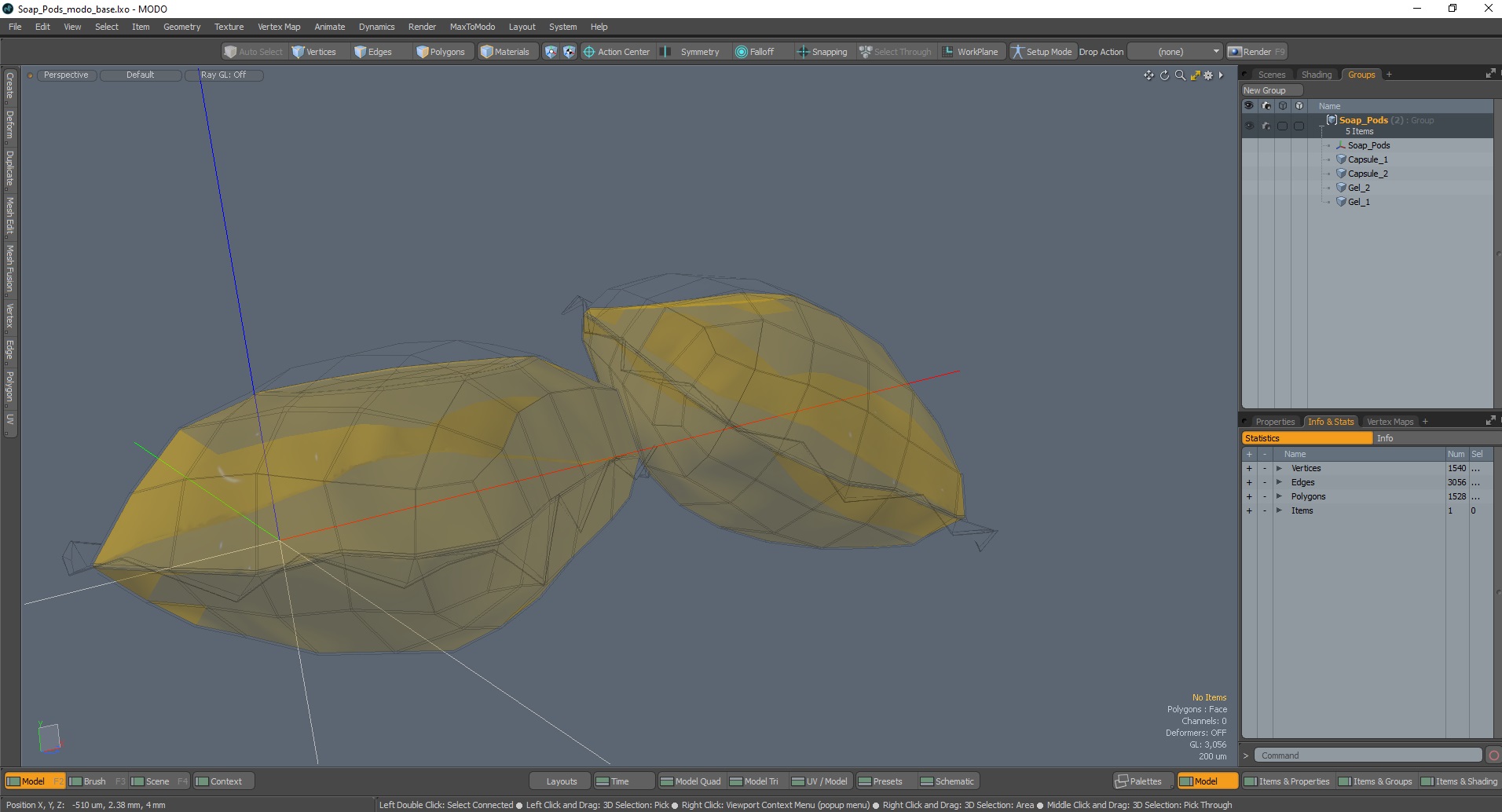 Soap Pods 3D model