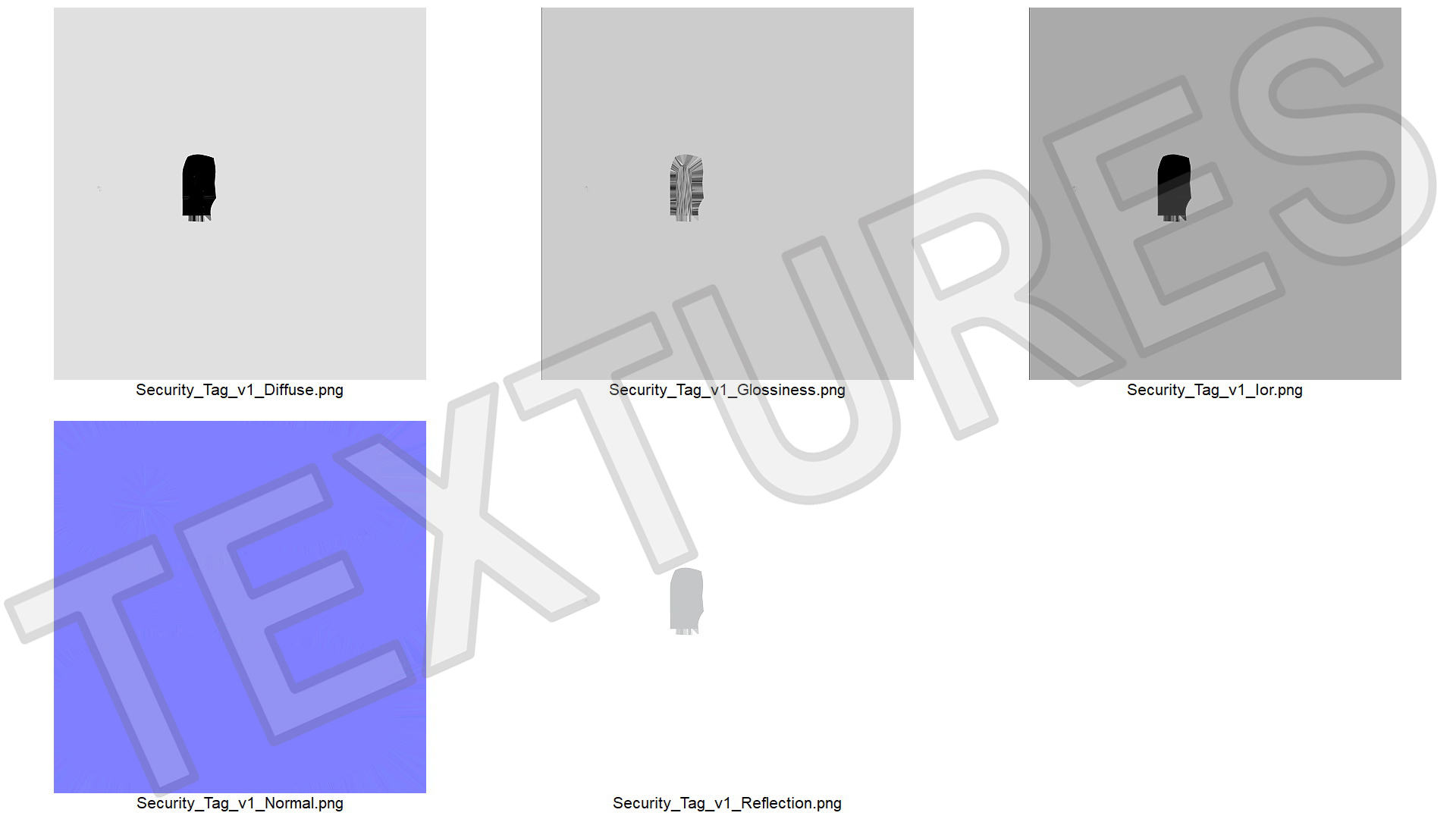 Security Tag 3D