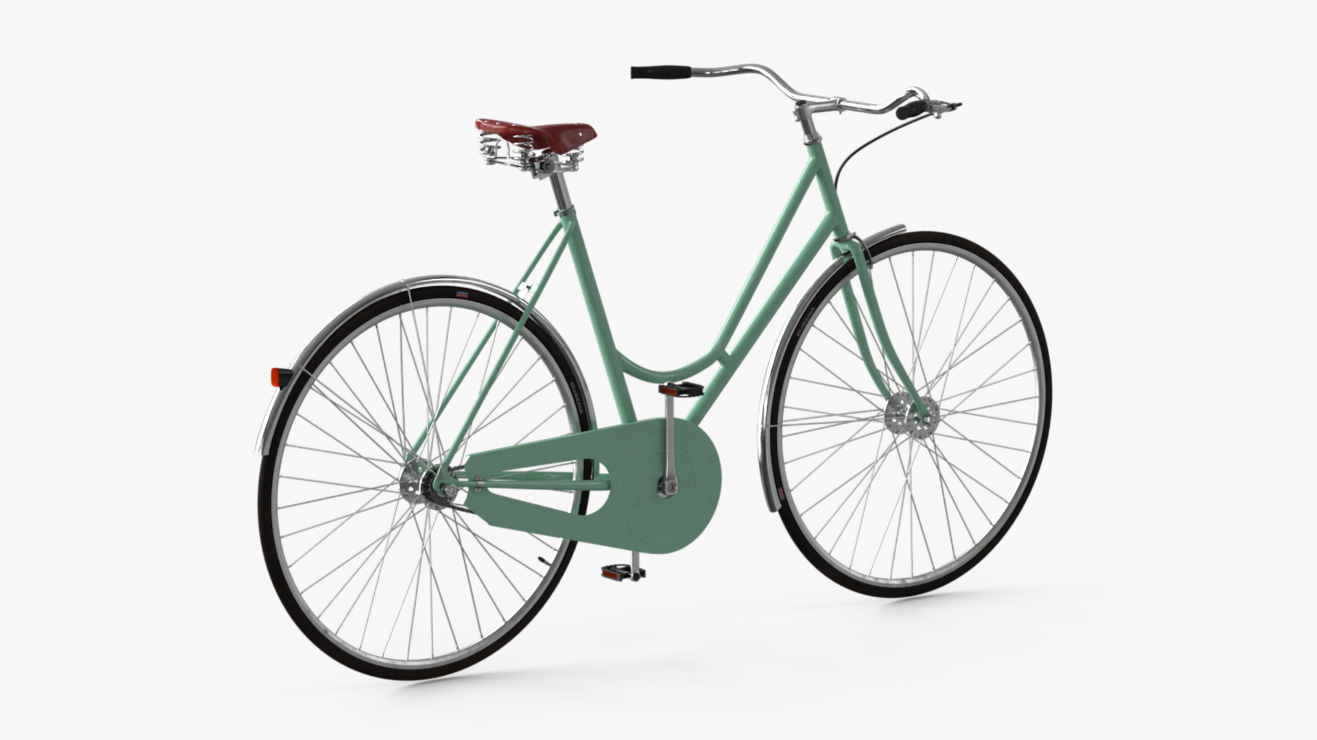 3D model Vintage City Bicycle