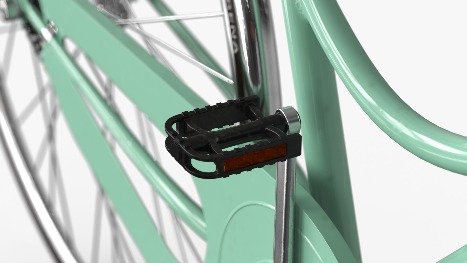 3D model Vintage City Bicycle