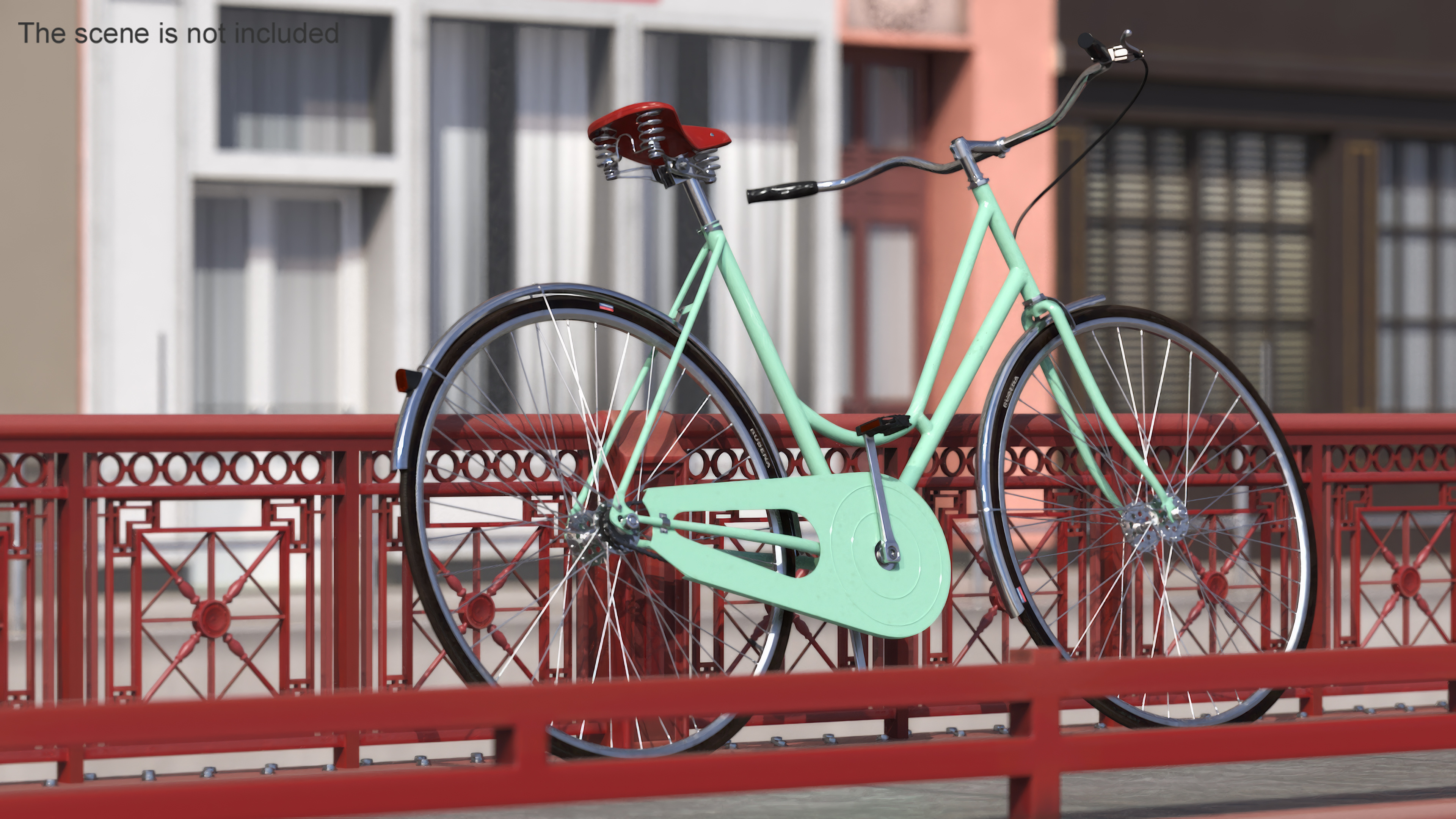 3D model Vintage City Bicycle