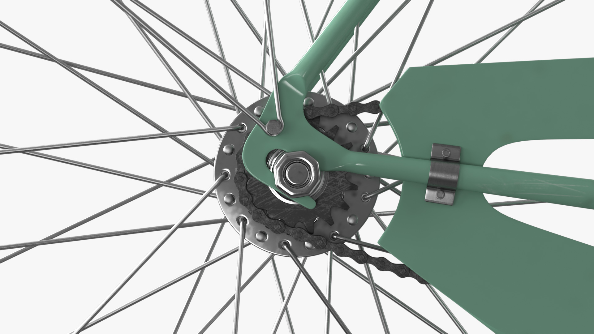 3D model Vintage City Bicycle