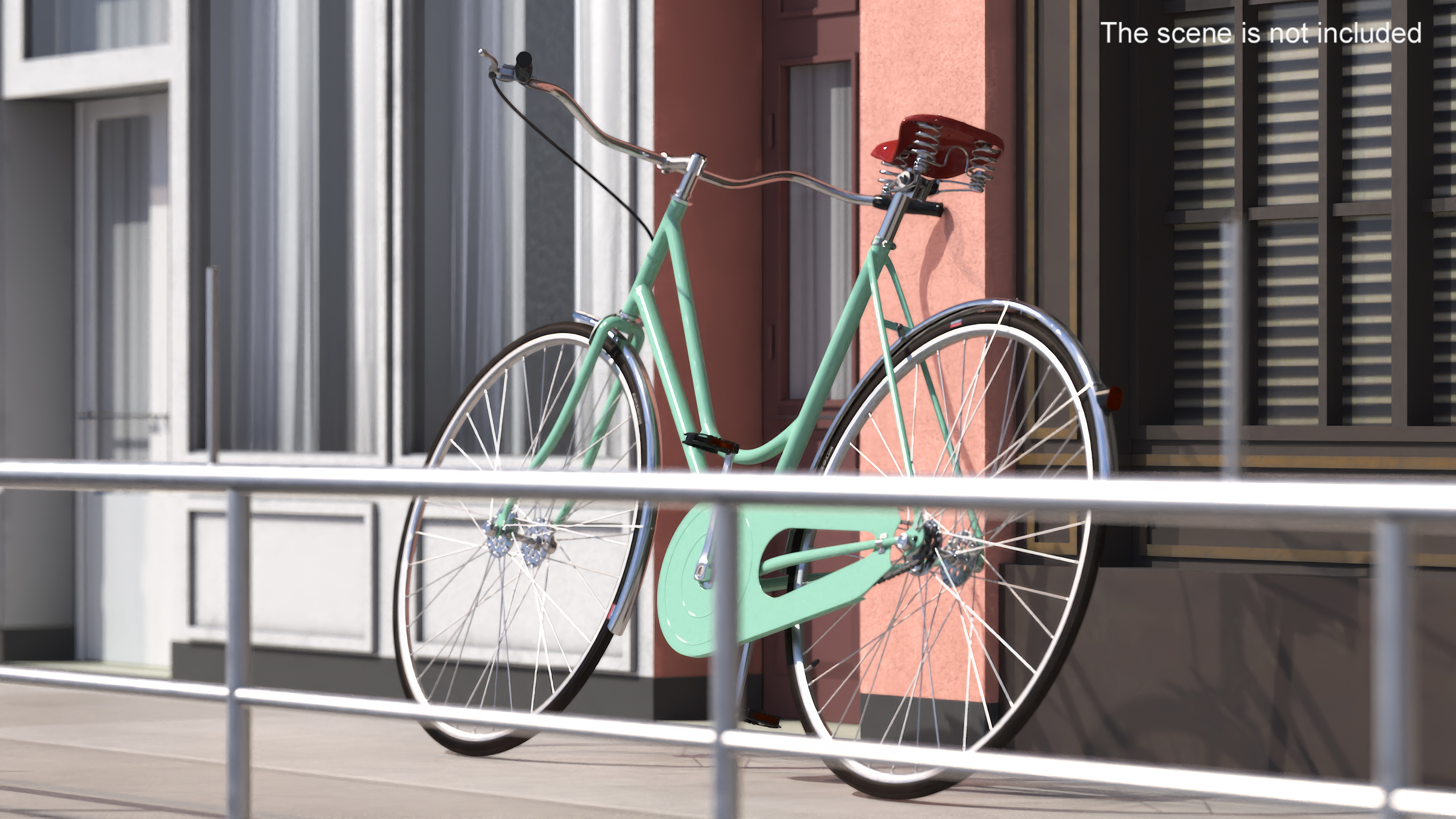 3D model Vintage City Bicycle