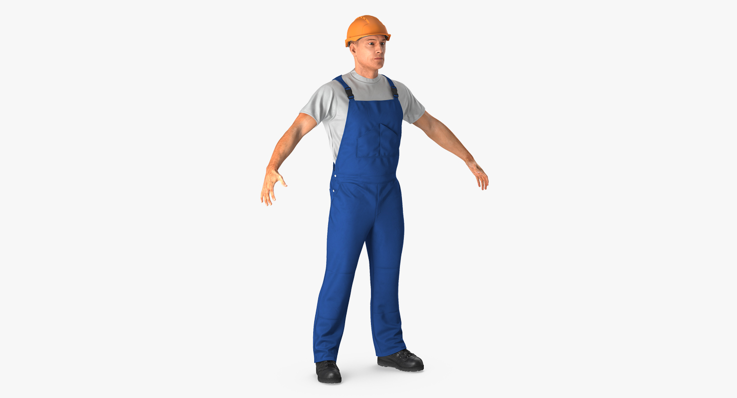 Construction Worker 3D model
