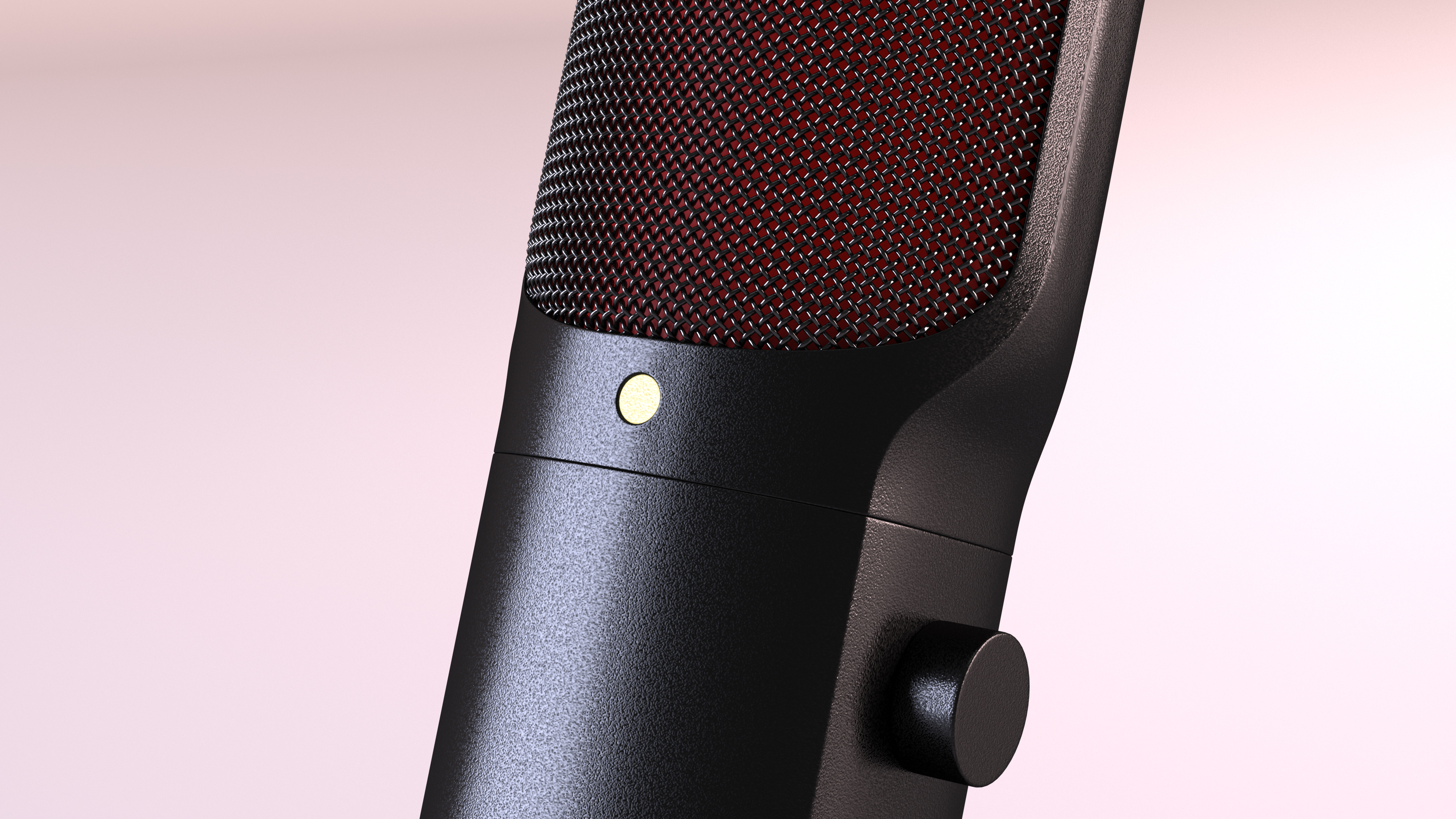 Professional Podcasting Microphone 3D model